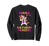Photo Gallery nana di compleanno principessa ragazza - nonna dabbing unicorno felpa Photo Gallery nana di compleanno principessa ragazza - nonna dabbing unicorno felpa