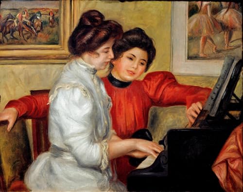 Toile Décor Art Mural Renoir tableau célèbre décoration chambre coucher 60x90