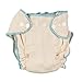 Linteum Textile (3-Pack, Large 21-30 lb), Fitted Cloth Diapers with Snap Closures, 100% Cotton