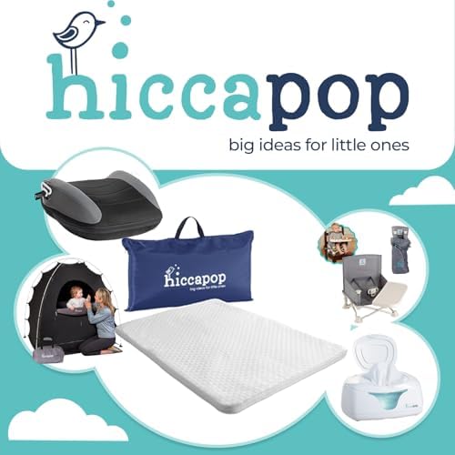 Hiccapop Playard Mattress Pad (38"x26"x1"), Playpen Pad, Portable Crib Mattress with Carry Bag, 1" Thick — view 6