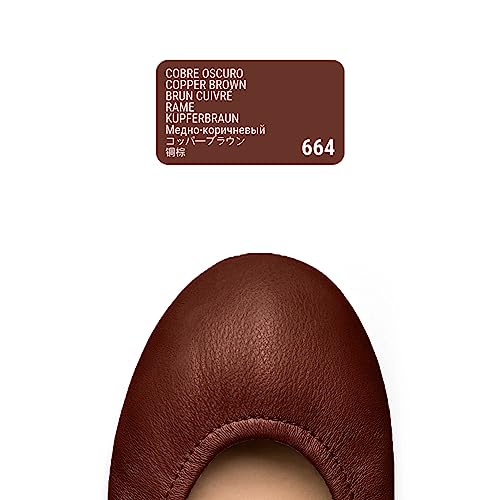 Tarrago Quick Color Dye Leather and Canvas Repair - 25 ml Leather Shoe Dye for Dyeing of Leather Footwear, Bags, Shoes, Jackets, Purses & More - Cooper Brown #664 - Thumbnail 2