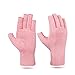 ZLZNX Fahrradhandschuhe Handschuhe Halbfinger für Herren Damen für Laufen Fahren Radfahren Wandern,Rosa,M
