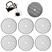 Bewudy 6 Stück French Press Ersatzfiltersieb, Kaffeepresse Filter für Kaffeepressen Mesh Edelstahl Französisch Presse Ersatzfilter French Kaffeemaschinen Ersatzfiltersieb Für Kaffeedrücker 1000ml 34oz