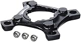 Hersteller SRAM Sram MTB Spider X01 11-Fach BB30 für Montage ohne Guard Kettenblätter, schwarz, 94 mm