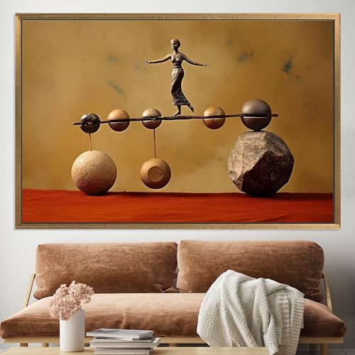 Tableau de cuisine moderne 80x110cm avec cadre intérieur pour décoration murale - 2