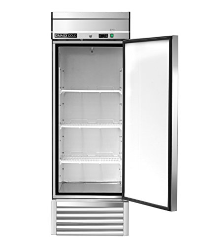 Maxx Cold Mxsf-23Fd One 1 Door Reach-In Upright Commercial Nsf Stainless Steel Freezer #TOP1