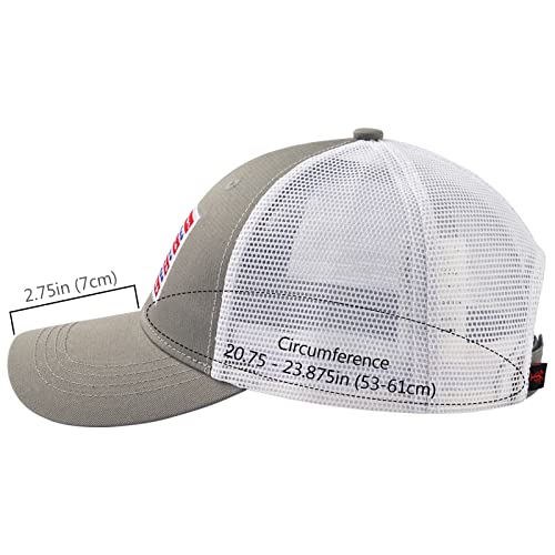 Image of BASSDASH Altimate Fishing Hat Mesh Back for Men Women Adjustable Baseball Trucker Cap