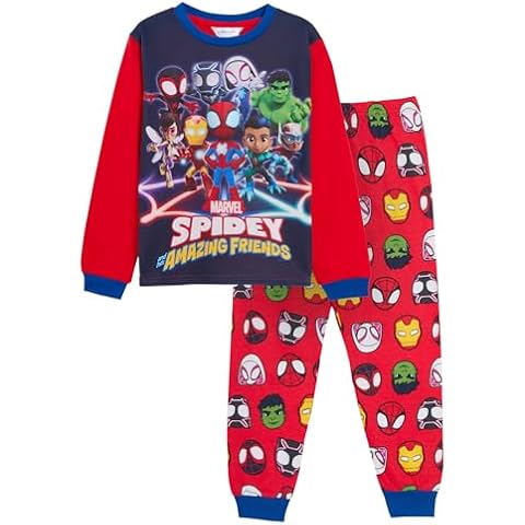 Marvel Spidey and Friends Pyjama Set 3-4 Years Cover