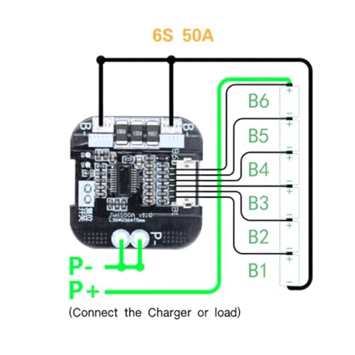 Module de gestion de batterie 6S 50A avec équilibrage actif haute précision - 5