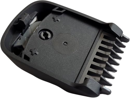 Image of Beard Trimmer Adjustable Attachment Comb, 3-7mm, Compatible with MG3720 MG3730 MG3750 MG7715 MG7745 BT1210 BT1215, Black