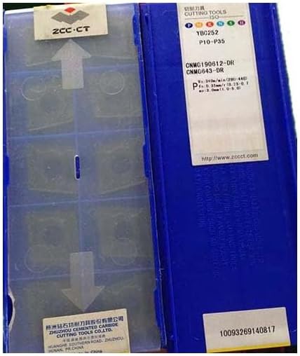 ZCC CT 100% Original CNMG CNMG19 CNMG1906 CNMG190612 DR CNMG190612-DR YBC252 Medium Rough Carbide Turning Inserts