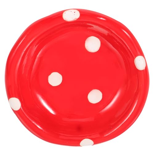 Abaodam Hamster Ceramic Food Bowl Animal Feeding Dish for Hamsters Gerbils Chinchillas Compact Design Smooth Surface for Comfortable Dining Experience