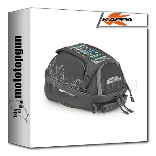 Bolsa sobredepósito Kappa RA309R2 de 5 LT con adaptador BF05K para Yamaha XSR 900