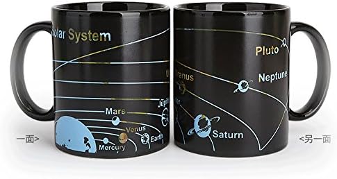 Amazon Co Jp 感温 マグカップ 陶器 カップ おもしろ 変色 ミルク コーヒーカップ 温度で色が変わる ホーム キッチン