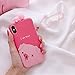 UnnFiko Piglet Phone Case Compatible with iPhone 7 Plus/iPhone 8 Plus, Cute 3D Cartoon Animal Soft Silicone Protective Case for Girls Women (Tired Pig, iPhone 7 Plus / 8 Plus)