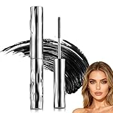 3D Curling Eyelash Iron, 2025 Neu Metal Mascara mit Metallbürste, Wasserfest Tubing Mascara Iron Eye Mas cara Volumengebende Mas-cara Wimperntusche Schnell Trocknend und Wischfest (1PC)