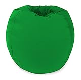 Jordan Manufacturing Jr. Solid Green Bean Bag Chair