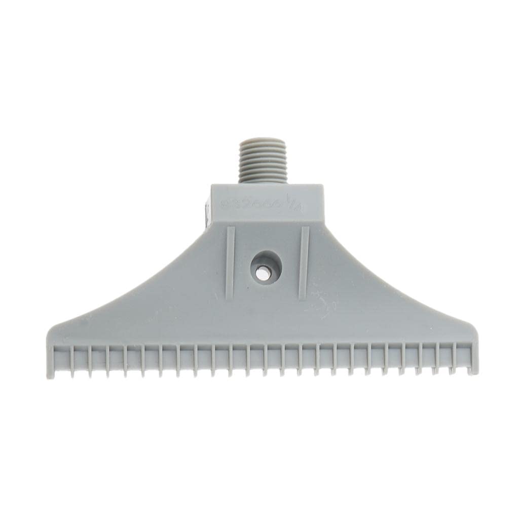 Colcolo 10x Filettatura Da 1/4", Ugello a Getto D'aria Piatto Grigio Da 110 Mm