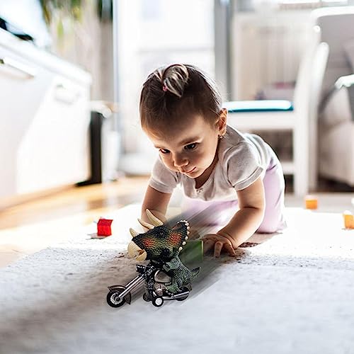 Moto Dinossauro - Dinossauro movido a fricção para meninos, motocicleta | Carros brinquedo Dino, mot