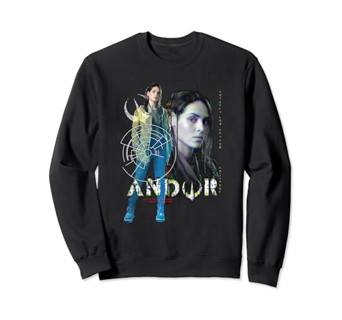 Sweatshirt Star Wars Andor pull Rebel Glitch imprimé vêtement streetwear de série