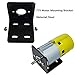 775 DC Motor DC 12V 7500-15000RPM & Bracket High Speed Large Torque Low Noise Gear Motor Electronic Component Motor Perfect for DIY Electric Power Tools