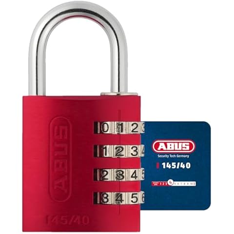 ABUS 145/40 Combination Lock - Adjustable Code Cover