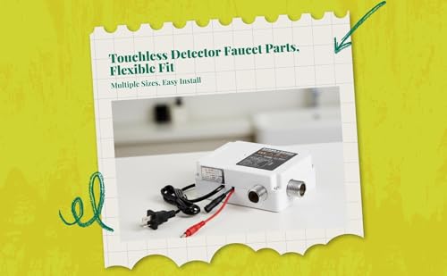 Image of Automatic Detector Faucet, Infrared Control Box, Touchless Bathroom Sink Blender Sensor C DC Plug