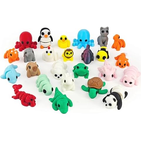 NEXT STOP M Mini 3D Printed Animal Figurines Set Cover
