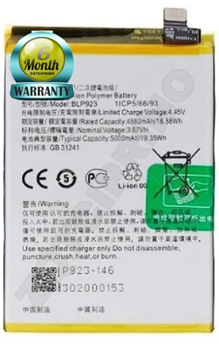 Image of Original BLP923 Battery for Oppo A97(5G), A77 5G Battery with 6 Month Warranty **** (B21)