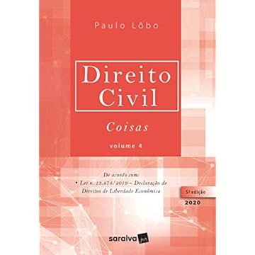 Capa do livro Direito Civil Coisas - Vol. 4 - 5ª Edição 2020: Volume 4
