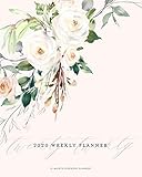 2020 Weekly Planner 12-Month Splendid Planner: Blush Romantic Floral Bouquet Weekly & Monthly Dated Calendar Organizer with To-Do's, Checklists, Notes and Goal Setting Pages