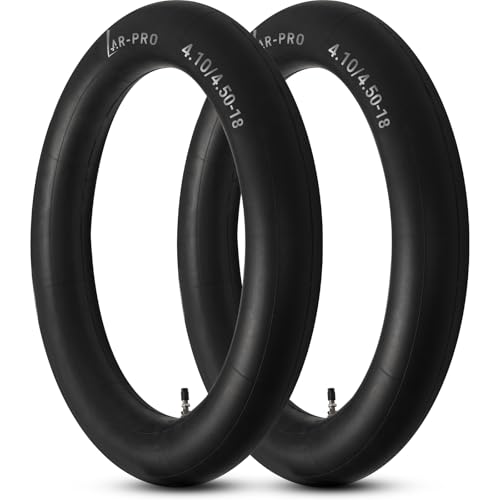 AR-PRO (2-Pack) 4.10/4.50-18 Heavy duty Dirt Bike Inner Tube with TR4 Straight Valve for 110/100-18 110/90-18 110/80-18 120/90-18 120/80-18 100/100-18 Motorycle Rear Tire