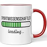 JUNIWORDS Tasse, Sportwissenschaftler loading, Rot (6216886)