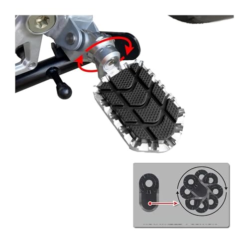 Cale pied moto R1200GS R1250GS F850GS accessoire