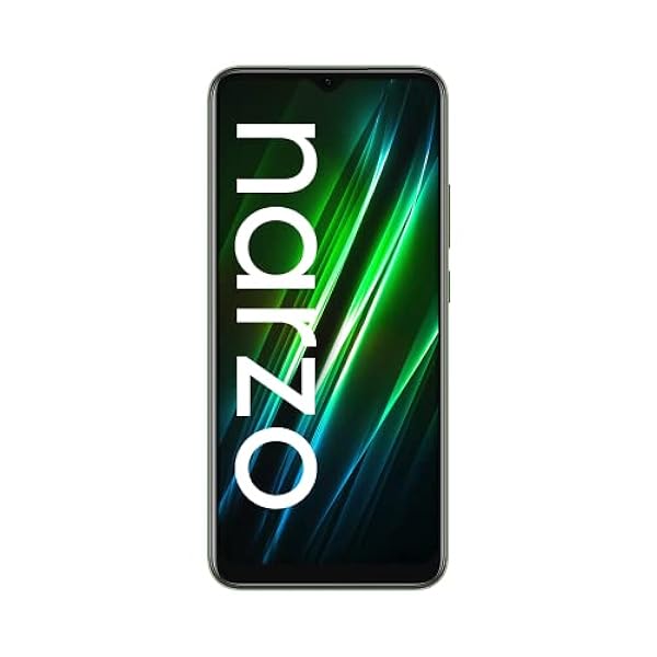 realme Narzo 50i Prime 3 32GB - Gran batería de 5000 mAh, Pantalla completa de 16,5 cm (6,5''), Procesador de ocho núcleos Unisoc T612, Diseño ultrafino de 8,5 mm, Verde menta, no incluye un adaptador