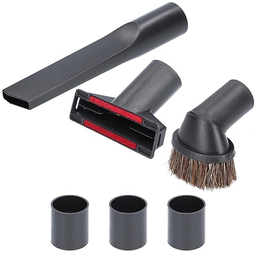 Kenekos - Set de buses 32/35 mm, universel 3 pièces + 3 adaptateurs, brosse pour meubles, buse pour meubles rembourrés, buse pour fentes, compatible avec...