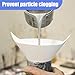 DUSCOKE 100PCS 100 Micron Paint Filter Strainers Paper Cone- Fine Nylon Mesh Paint Mixing Cup Strainer- Disposable Funnel Filter Spray Gun Sprayer Accessory Car Body Repair Paint Tools & Equipment