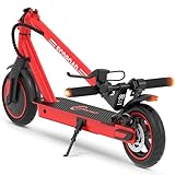 ECOROAD EC6 Electric Scooter for Adults, 30km/h Top Speed, 20km Range, 350W Motor, 8.5" Inflatable Shock-Absorbing Tires, 11.5kg Lightweight Foldable Commuter E-Scooter with Dual Brakes, Turn Signals