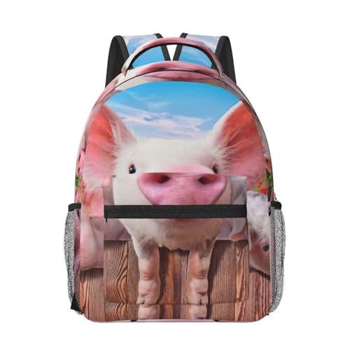Sac de voyage approuvé en avion EdWal imprimé cochon pour le travail