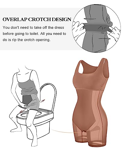 Image of Popilush Cocktail Dresses for Women Built in Shapewear Bra Mini Party Dress