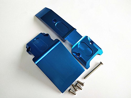 Image of Alloy Aluminum Front Skid Plate for Traxxas 1 /10 REVO REVO 3.3 E-REVO Summit Blue
