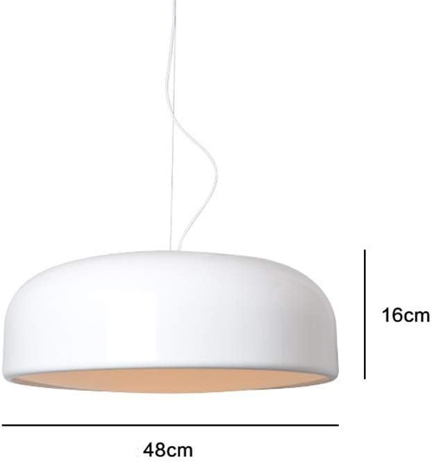 Chandeliers,Glass Hanging Modern Led Dining Table Light，P Height Adjustable E27 for Dining Room Living Room Bedroom/White