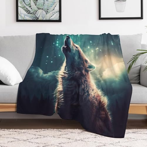 Couvertures en loup flannel couverture douce lit canapé voyage - 3