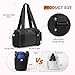 SKYSPER Small Gym Bag for Women - Mini Tote Bag with Wet Compartment, Lightweight Waterproof Gym Duffle Bag for Sport, Commute, Fashion & Cute & Compact Bag for Girl (Black)