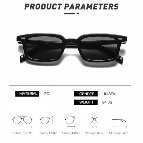 Lunettes de soleil rétro mixtes aux verres teintés verts et rivets - 3