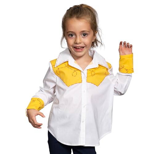 Disfraz Jessie Cowgirl Niños Camisa Cosplay Manga Larga miniatura 3