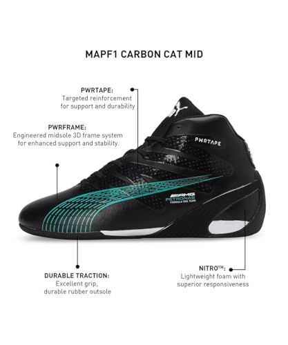 Image of Puma Unisex Adult MAPF1 Carbon Cat Mid Sneaker