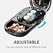 DUBSTAR Pill Cutter Splitter for Cutting Multiple Pills, Pill Cutter Splitter for Small and Tiny Pills, Adjustable Pill Cutter for Small or Large Pills with Sharp Blade and Centering Device (Black)
