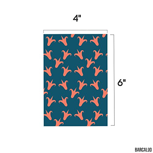 Barcaloo Blank Cards With Envelopes - 36 Pack Blank Greeting Cards Assortment For All Occasions - Six Unique Flower Designs #TOP5