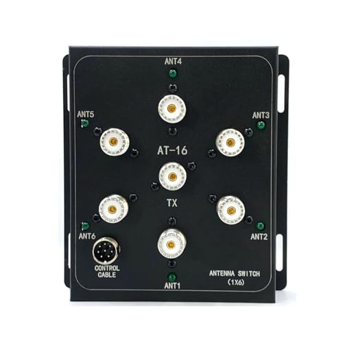 Interruptor coaxial de 6 vías para evitar conectar y desconectar cables de antena en HF 2